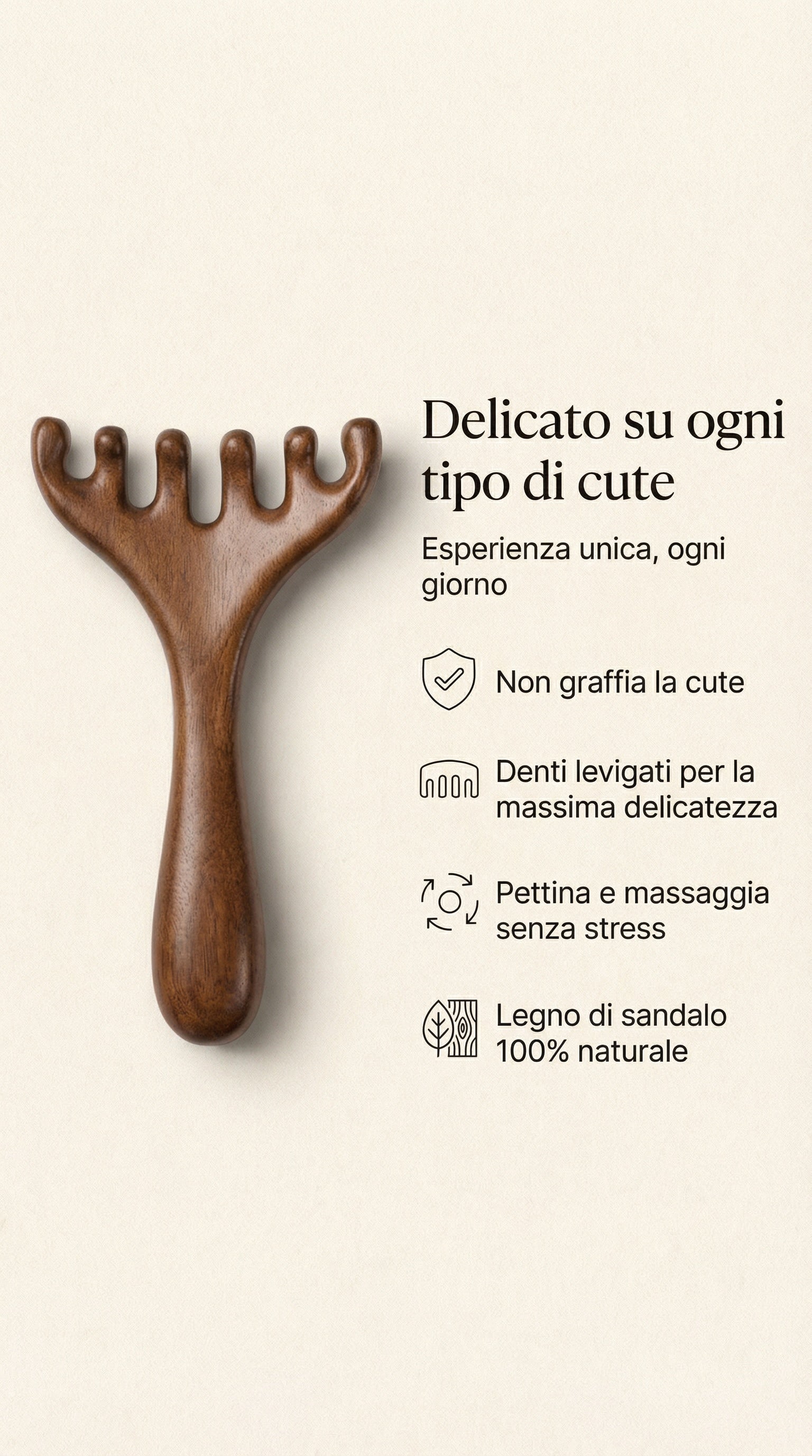 Cura  Spazzola Massaggiante Di Resuona