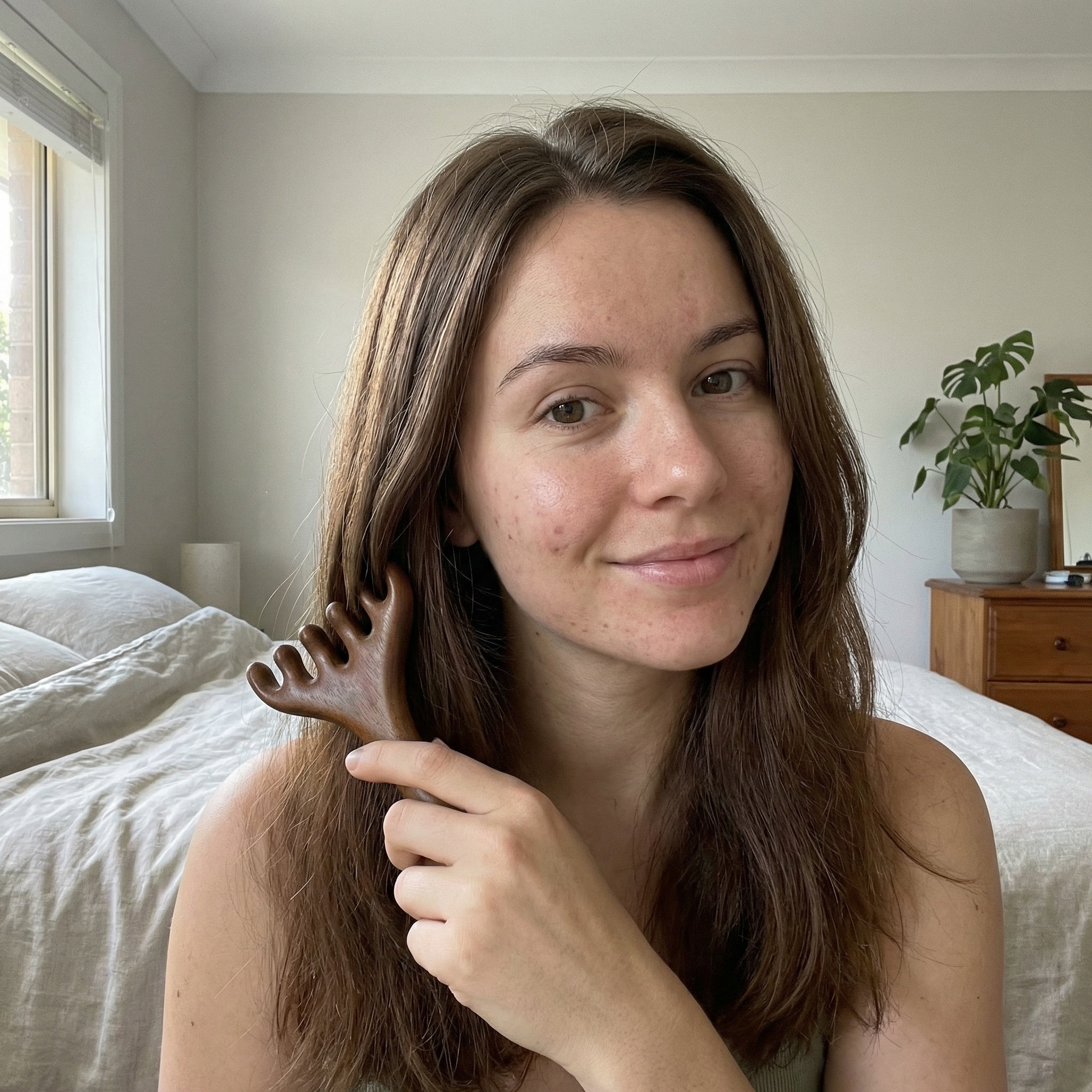 Cura  Spazzola Massaggiante Di Resuona