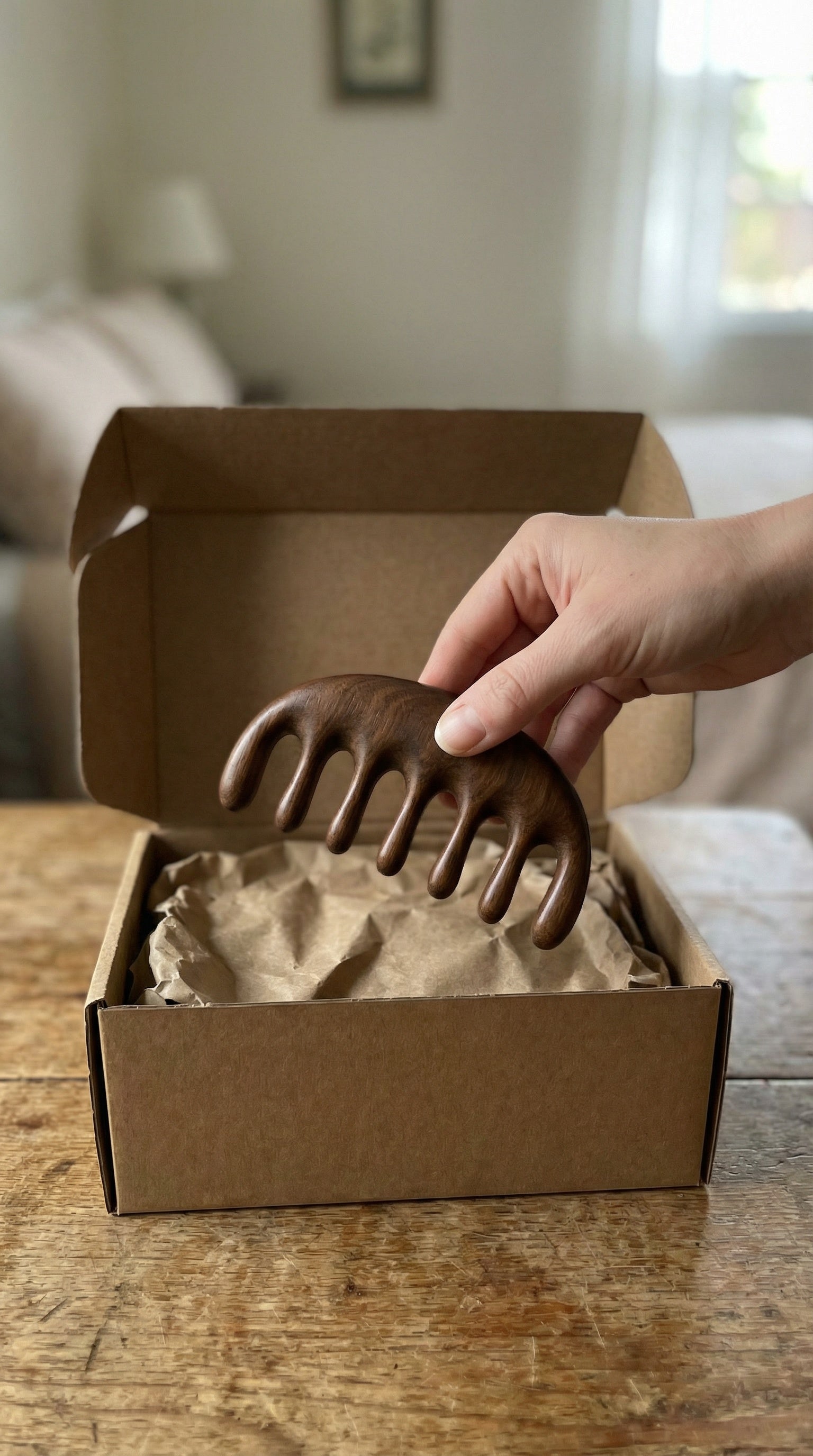 MASSAGGIATORE  CUTE  LEGNO DI SANDALO